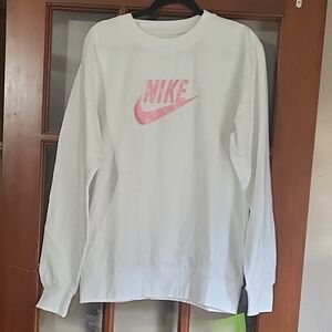 Women's White Sweatshirt
